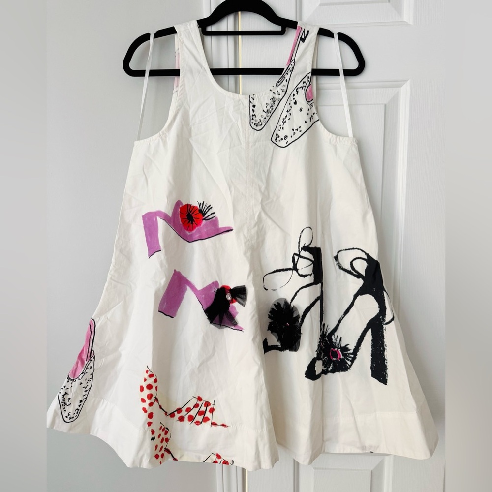 Anthropologie shoe White Mini Dress - Picture 8 of 12